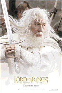 LORD OF THE RINGS 3 poster